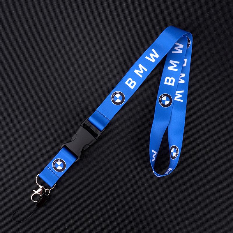 NDQB9 Mobile Phone Motorcycle Car Neck Strap Lanyard Keychain For Bmw E46 E36 G20 E90 E60 F30 F10 E39 X1 M Performance Car Accessories