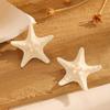 1 Pair Fashion High-grade Shell Starfish Shape Hairpin Barrettes for Women Girl Accessories Headwear Hair Clip