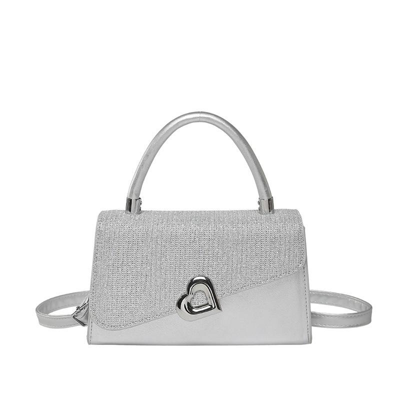 Sequined Handbag Bag Women's 2025 Spring and Summer New Fashion High Value Small Fresh Temperament Small Square Bag