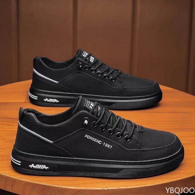 Spring new fashionable multifunctional men's thick soled casual shoes anti slip wear-resistant sports casual board shoes