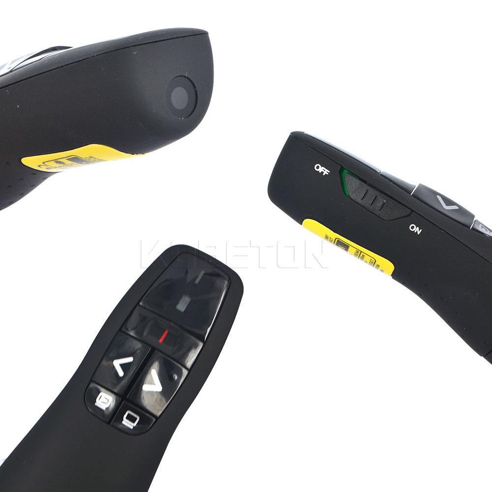 2,4 GHz Wireless Presenter USB Power Point Presenter Fernbedienung Roter Laserstift PPT Flip Pen Pointer