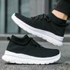 Fashion Running Shoes Men Mesh Comfortable Lightweight Lace-up Casual Sneakers Casual Breathable Sneakers for Men