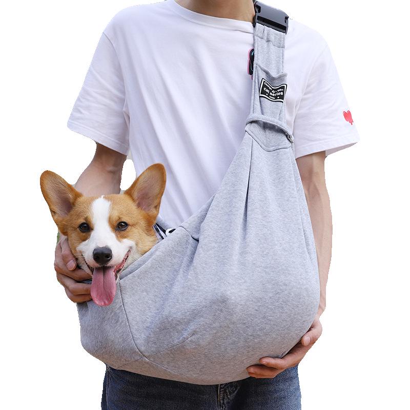 Nouveau sac à dos et sac à bandoulière pliable et respirant pour animaux de compagnie, pour chats et chiens