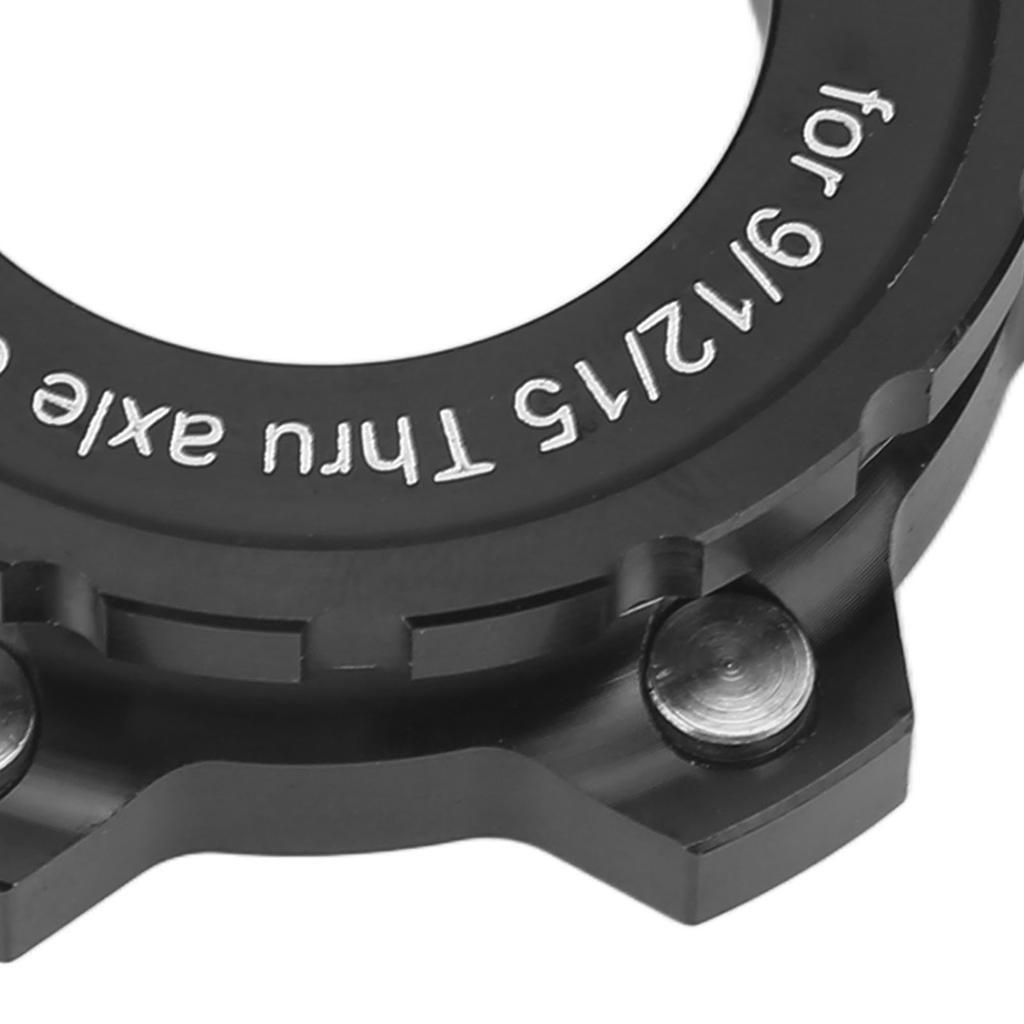 Bike Center Lock Disc to 6 Pin Disc Adapter Aluminum Alloy Bike Hubs Middle Lock Conversion Base with Lock Cover
