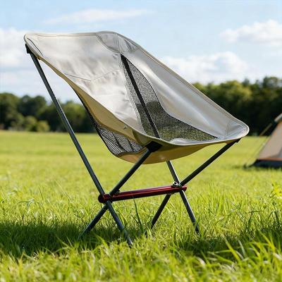 Faltbarer Campingstuhl mit Rückenlehne - 7075 Aluminiumlegierung Mondstuhl