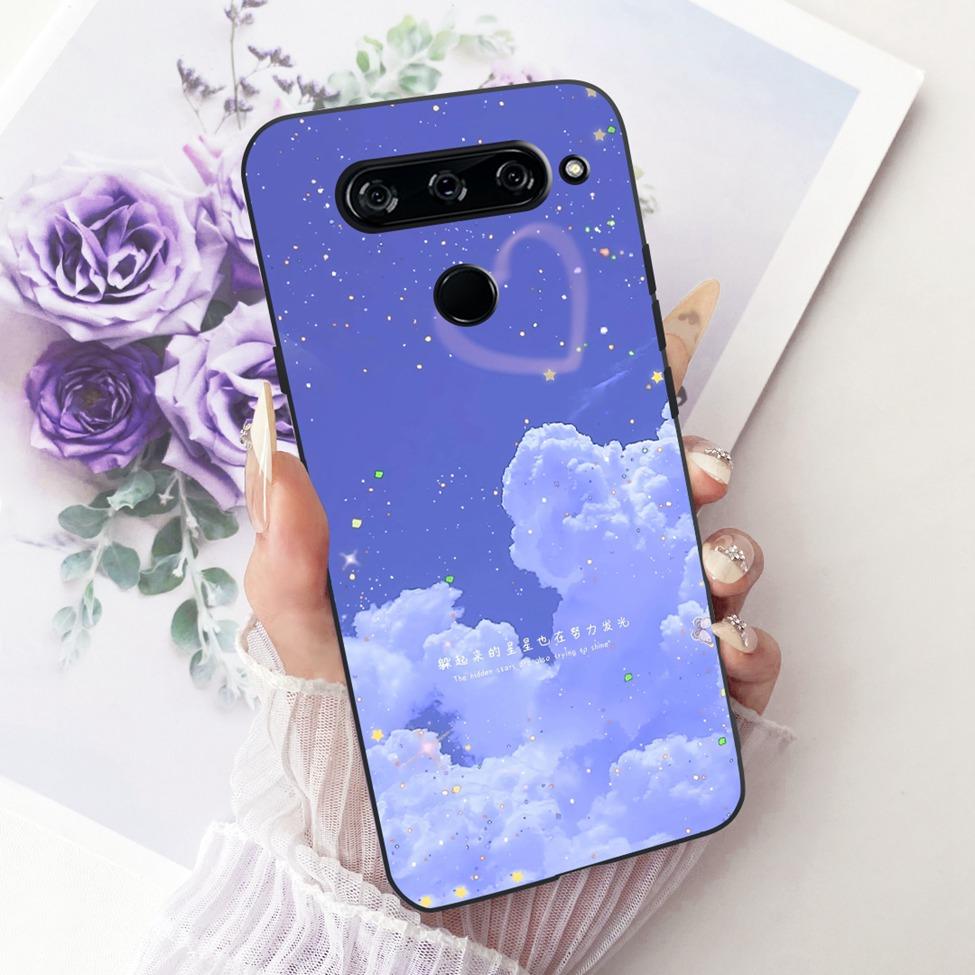 Phone Case For LG V40 ThinQ Cover Aesthetic Cute Fashion Funny Painted Casing For LG V40 ThinQ V405 LM-V405 LM-V409N