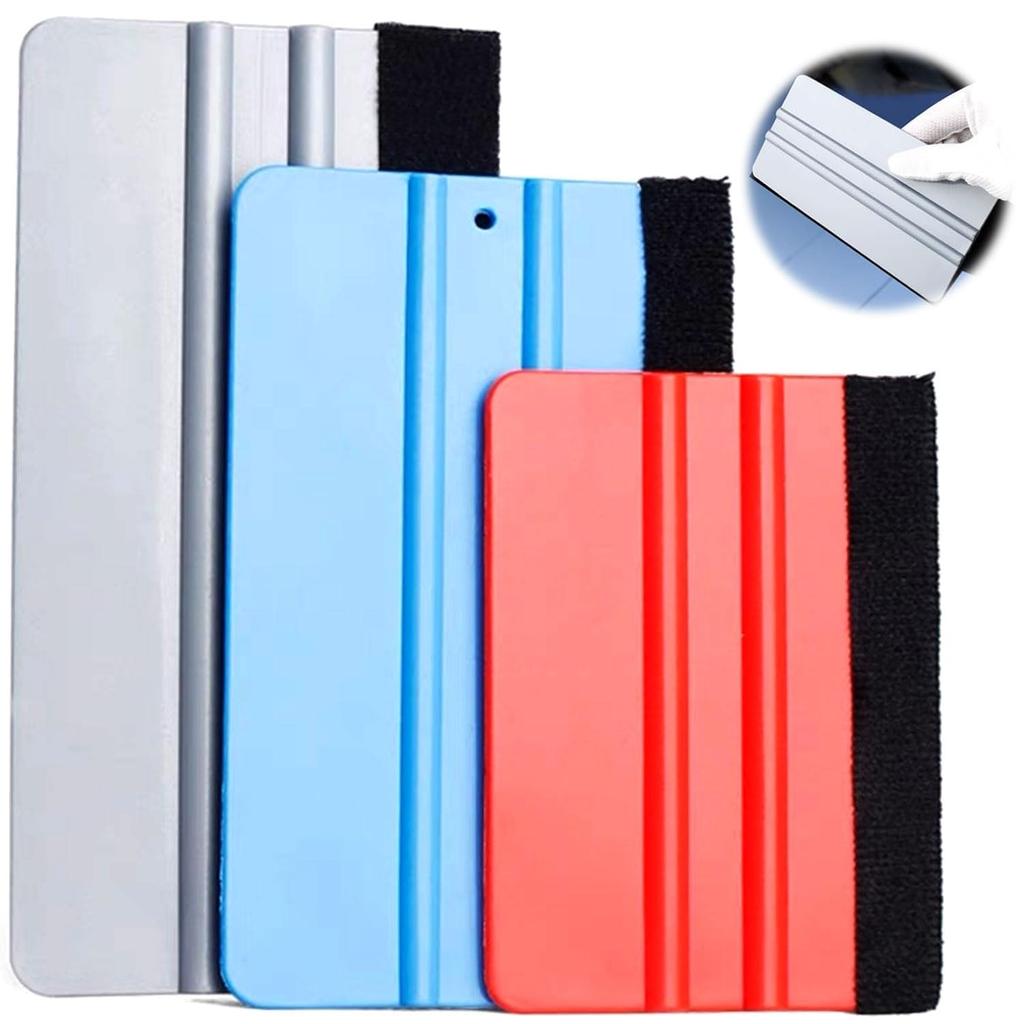Film Car Car Special Auxiliary Painting Tool Kit Squeegee, Applicator, Film, Spatula, 3-Piece Set, Scraper, Cutter, Blade, Sticker, Wrap, Use, Car,