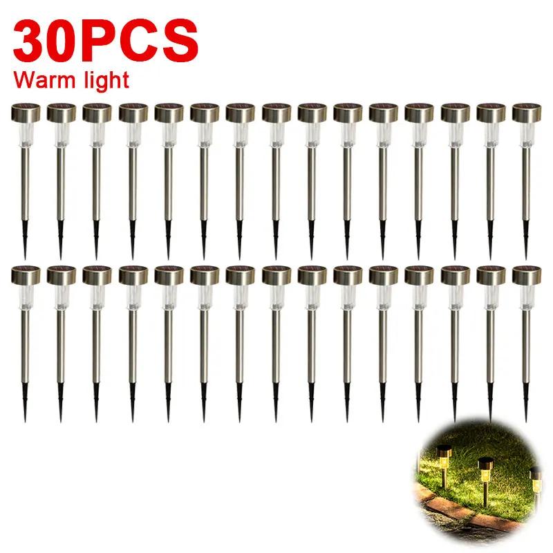 Solar Outdoor Lights Lampa ogrodowa Zasilany energią słoneczną Wodoodporna ścieżka krajobrazowa Outdoor na podwórko Trawnik Patio Dekoracyjne