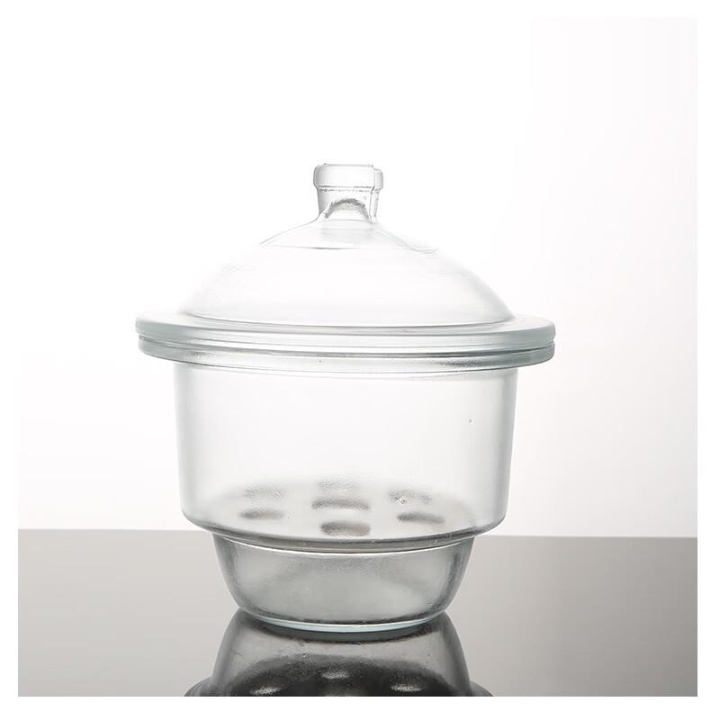 YUANZUBULUO Glass Desiccator with Porcelain Plate