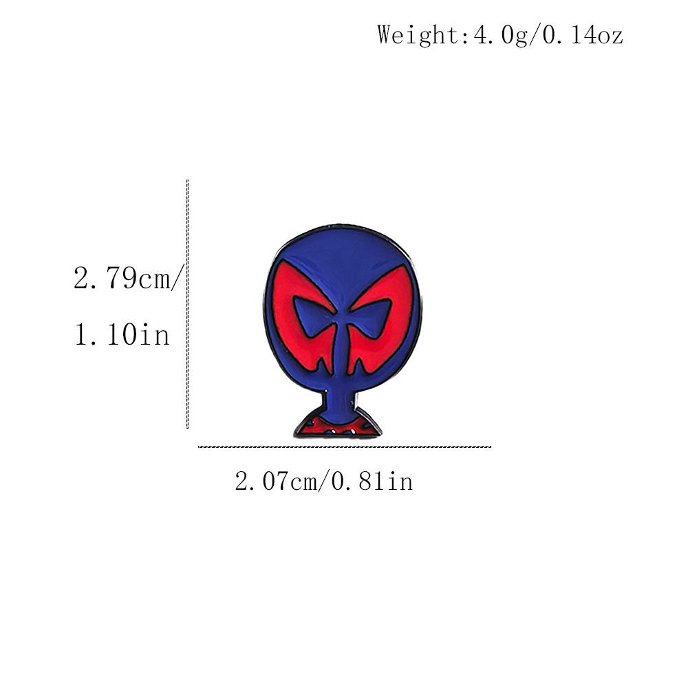 Spider-Man Avatar Brooch: Marvel Cartoon Character Alloy Pin