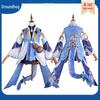 Honkai Star Rail Danheng Bai Lu Women's Cosplay Costume Set