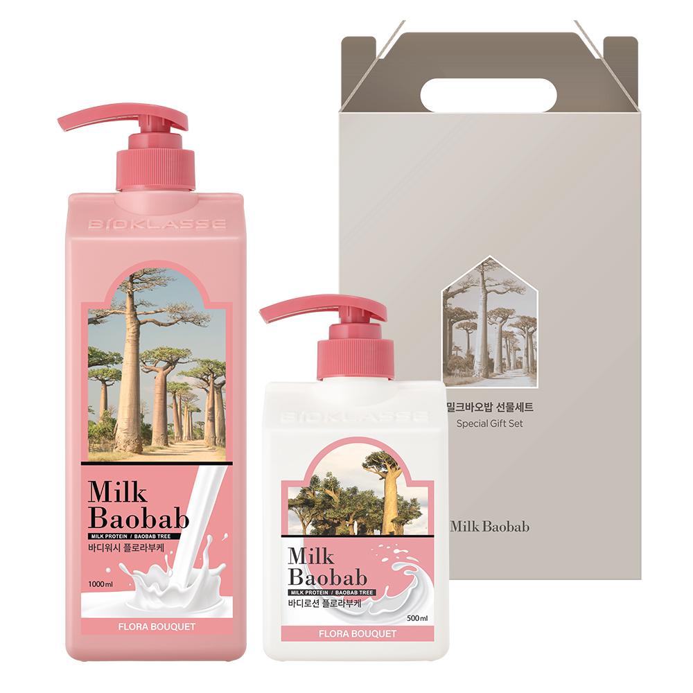 

Milk Baobab Подарочный набор из 2 предметов для тела (Аромат цветочного букета)