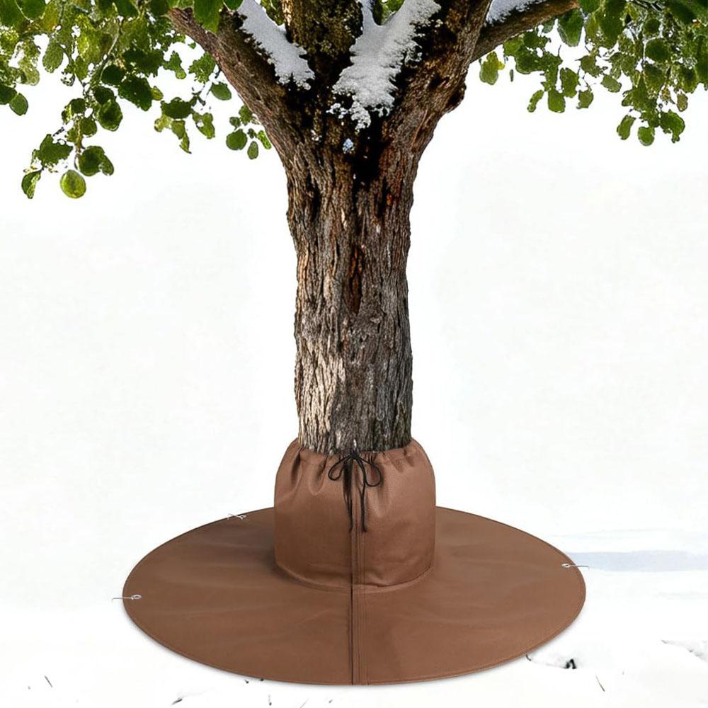 Winterschutz für Palmenwurzeln mit 4 Verankerungen, wiederverwendbar, Frostschutz