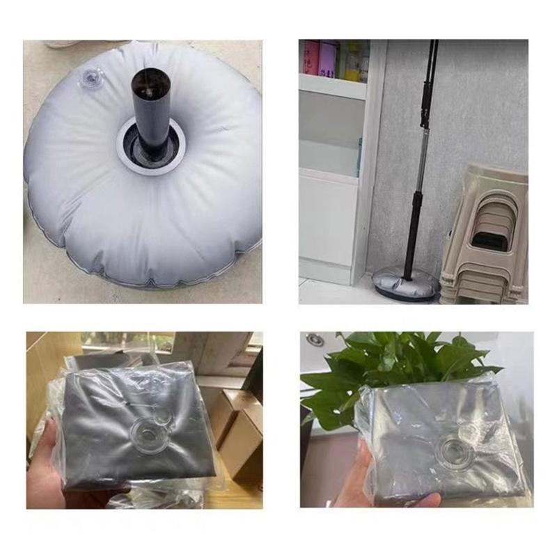 Umbrellas Base Round Filling Water Weight Bag Flag Stand Umbrellas Filled Holder Parasol Water Injection Bag