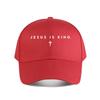 Jesus Is King Cross Christian Baseball Cap Fashion Unisex Sunhat Womens Outdoor Sports