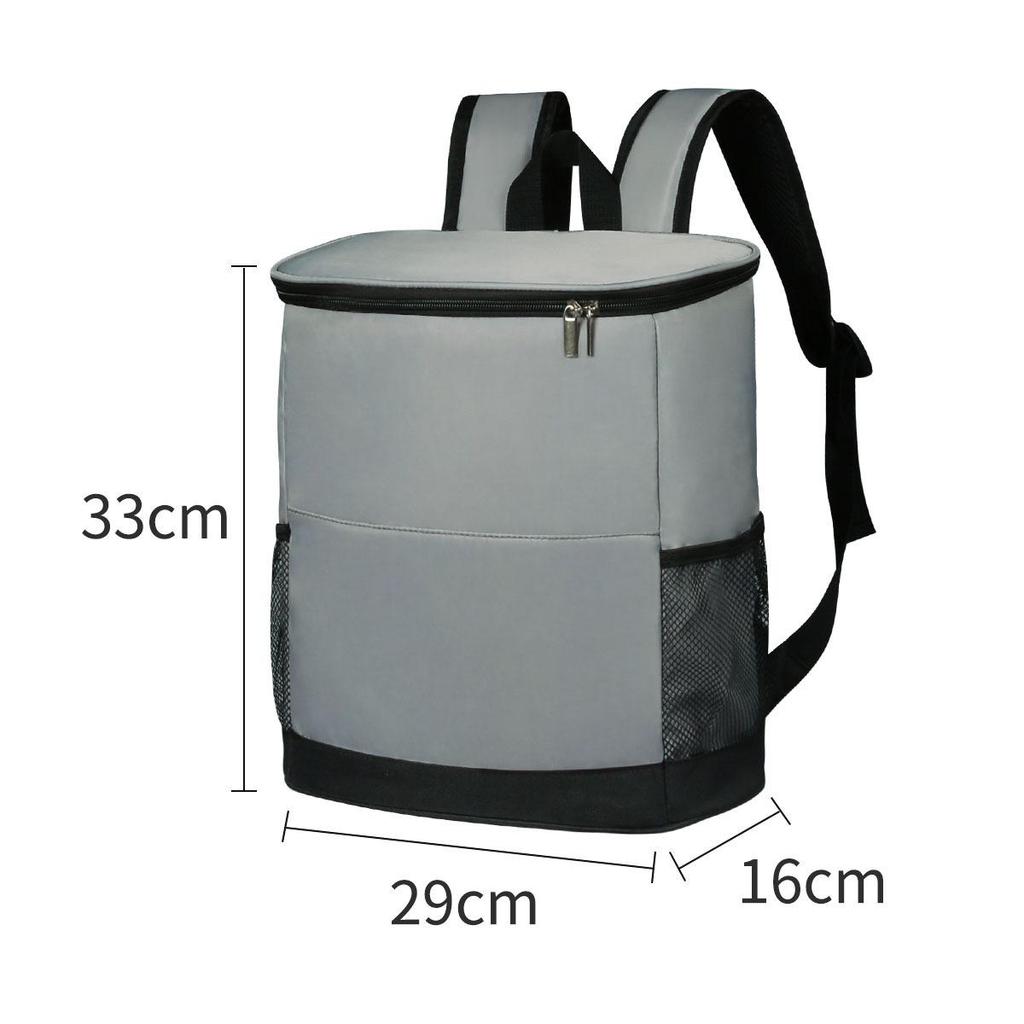 Large Capacity Insulated Backpack for Camping & Picnics - Double Shoulder Ice Pack