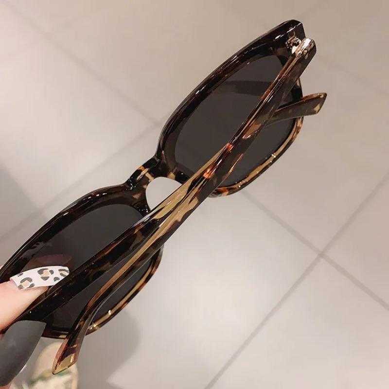 Retro New Sunglasses Men Women Popular Square Sun Glasses Ladies Black Eyeglasses Driver Goggles UV400 Mirror Shades