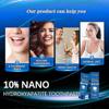 10% Nano-Hydroxyapatit Zahnpasta (Fluoridfrei), Aufhellend, Remineralisierend, Natürlich, Empfindliche Zähne, Xylit Nano-Hydroxyapatit Zahnpasta, Minze