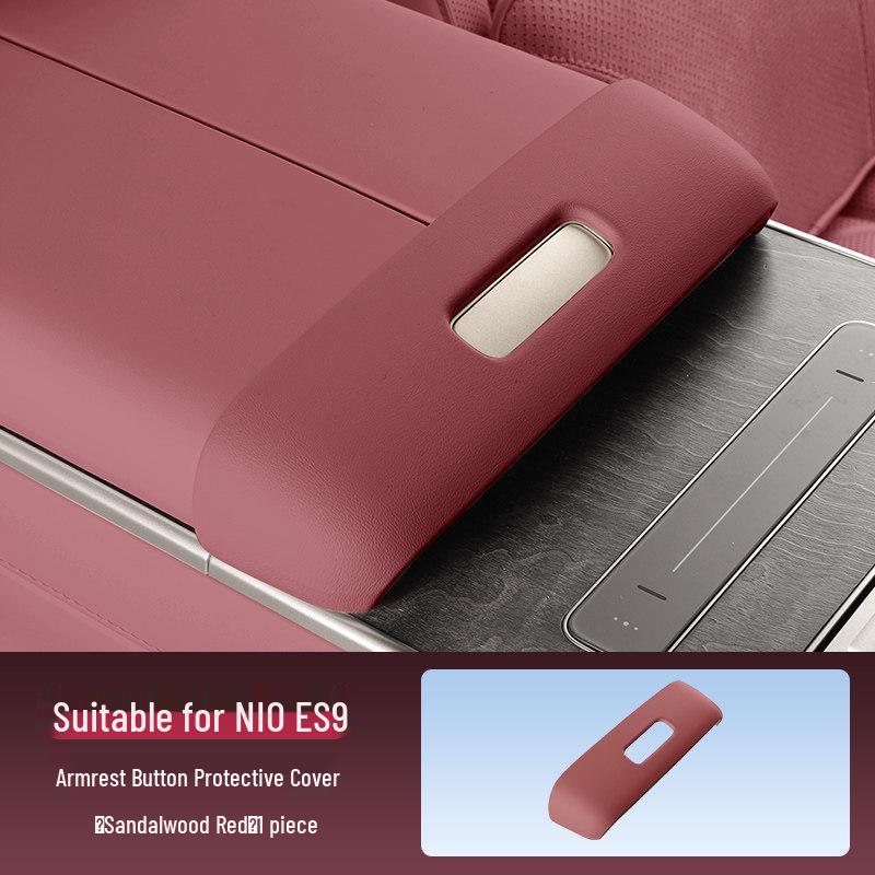 Nio ES9 Second Row Armrest Box Protective Cover - Anti-dirt, Heightened Pad