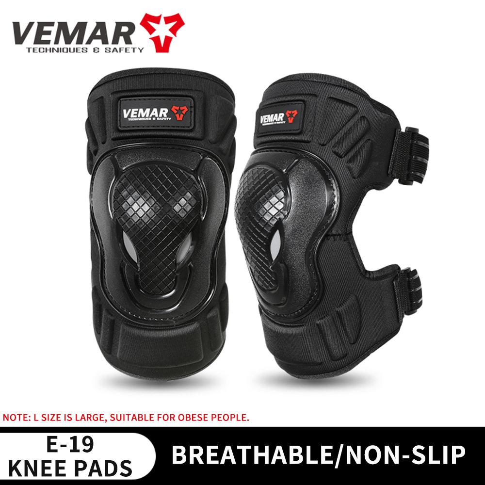 VEMAR Motocross Knee Pads Professional Anti-fall Knee Pads Cache Protection From Harm Breathable Cycling Riding Leg Guard Moto