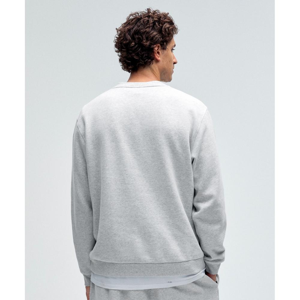 Lululemon Steady State Crew Heathered Core Ultra Light Grey