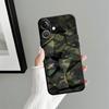 Camouflage Pattern Soft Back Phone Cover Case for iPhone 11 15 Plus 17 16 Pro Max 12 SE 13 Mini 14 17Air X XS XR 7 8