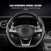 Car Steering Wheel Booster Cover Non-Slip Auto Interior Accessories For Mercedes Benz W202 W212 W126 W140 W168 W177 CLS GLE GLC