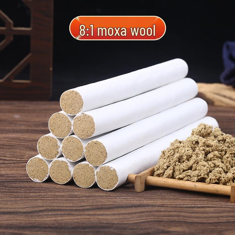 Three-Year Aged Rolled Moxa Sticks: Moxa Rolls & Mugwort Sticks for Moxibustion