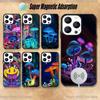 Trippy Art Mushroom Phone Case  For iPhone 17,16,15,14,13,12,11,Pro,Max,Plus,Mini,Magsafe,Magnetic Wireless Charging Case