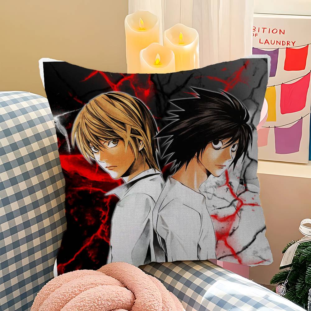 Anime Death Note Lucky Dragon pillow cover sofa cushion cover home room decoration children gift
