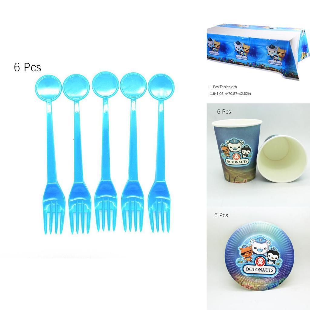 Colorful Octonauts Kids Birthday Party Supplies Set For A Joyful Celebration