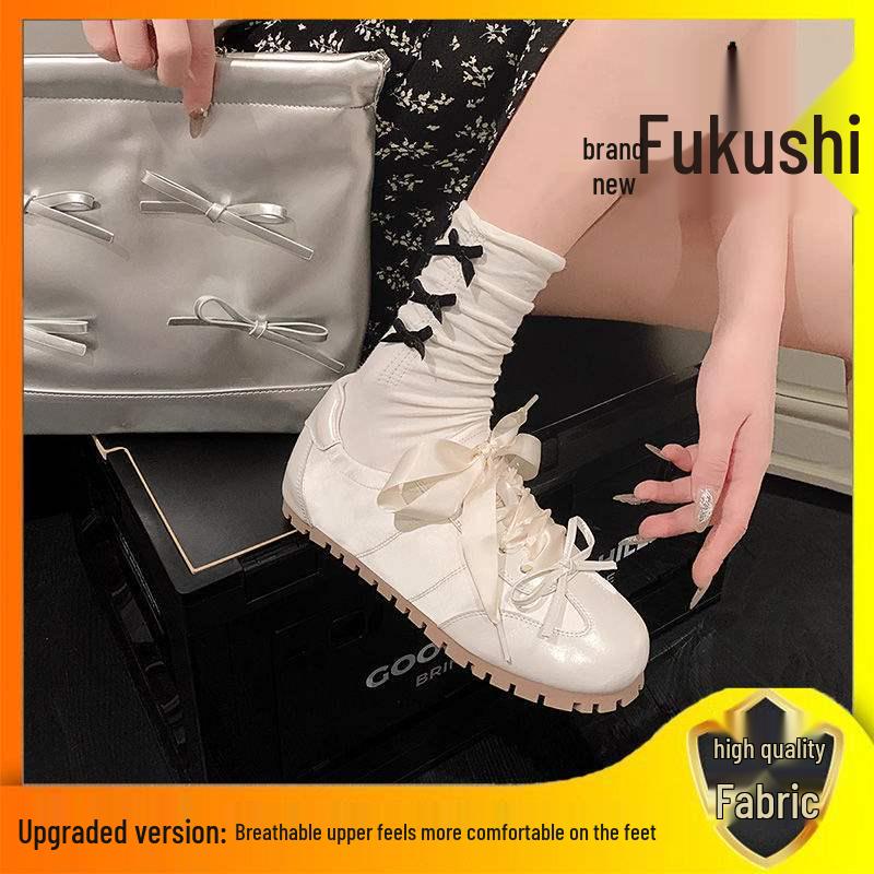 Women's Ballet-Style Retro Flat Shoes - Summer 2025 Fashion