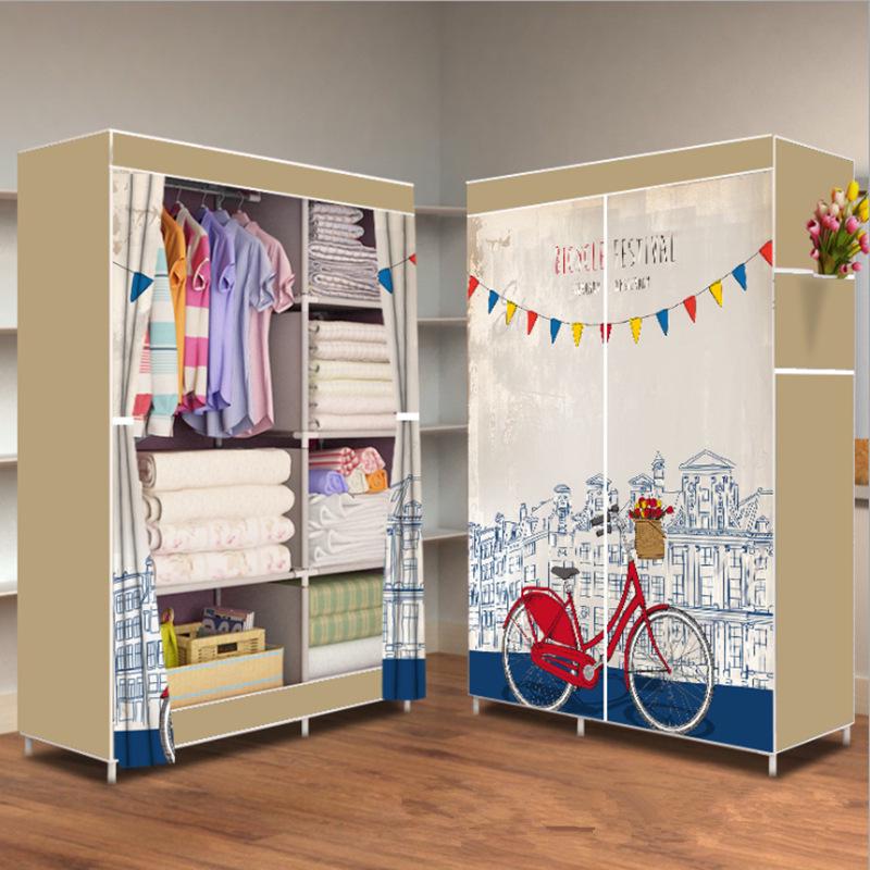 Compact Foldable Wardrobe for Dorms or Rentals: Easy Assembly & Layered Storage