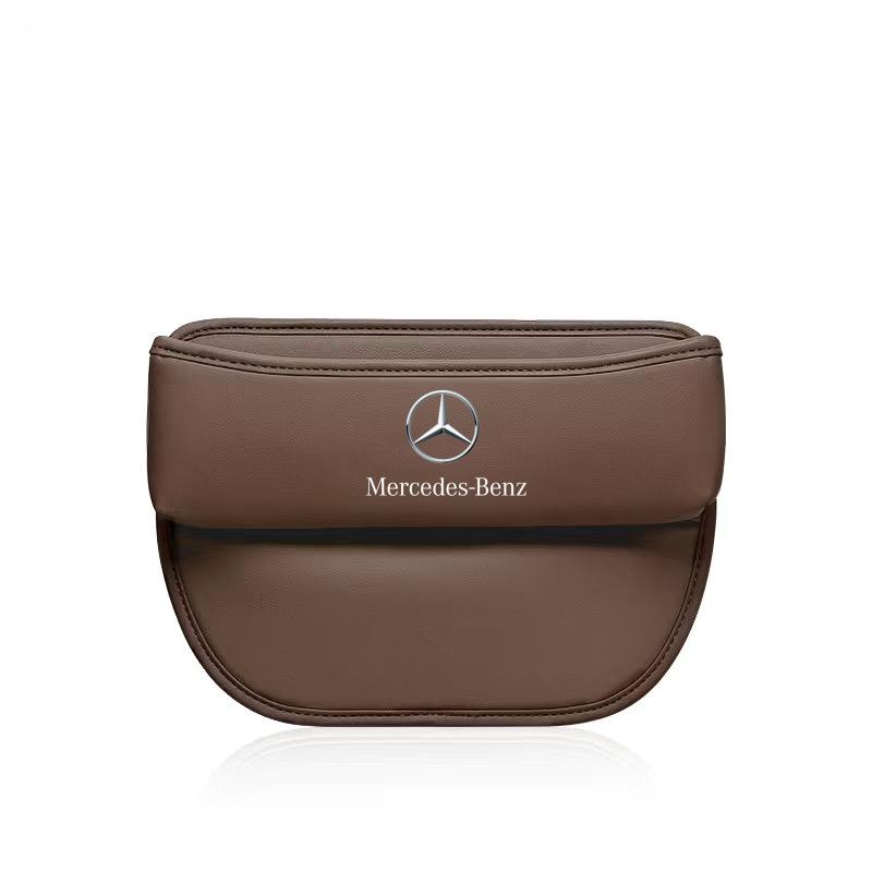 DDE2   Car Seat Crevice Storage Box Wallet Cigarette Slit Pocket For Mercedes benz E GLK CLS A W204 W213 W221 ML ABR c200 Accessories