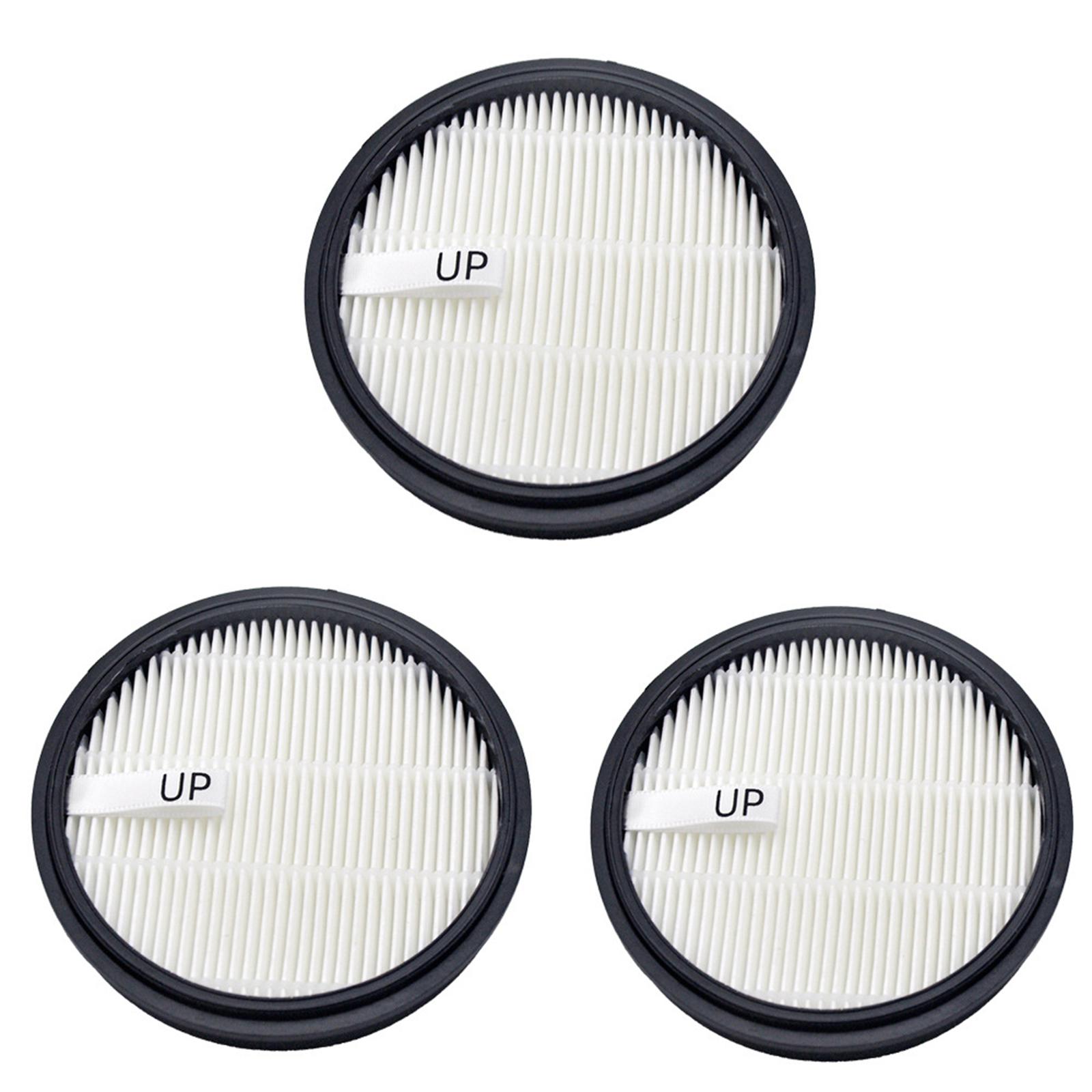 

Pack of 3 HEPA Filter Replacement for U12 Handheld Wireless Vacuum Cleaner Strong Suction Component Accessories