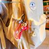 Crayon Shin-chan Doll Keychain: Cute Couple Backpack Pendant & Student Gift Ornament