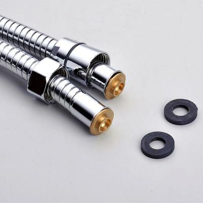 Flexible Bathroom Shower Hose Stainless Water Shower Head 1.5m Steel Hand Held