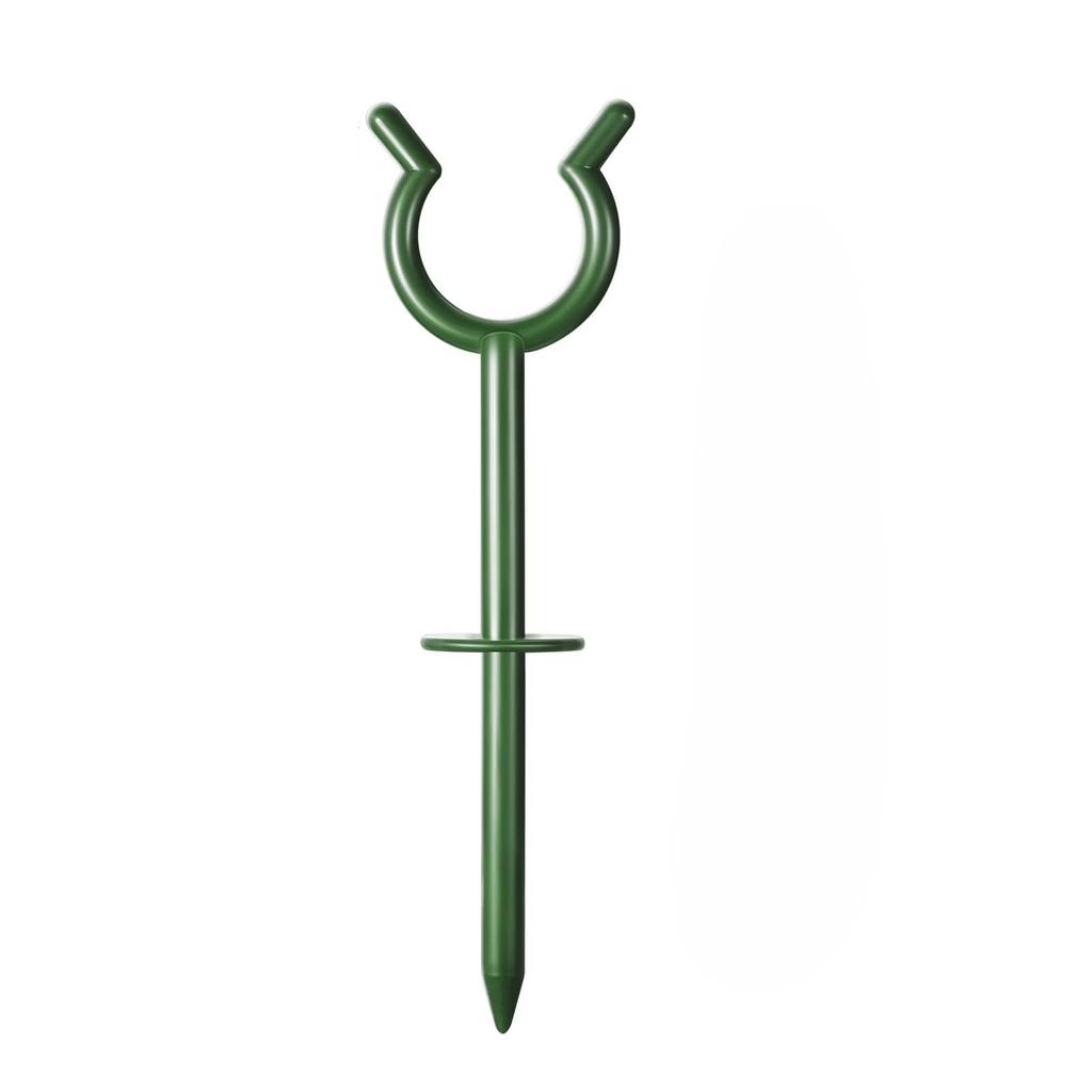 20 Pack Garden Hose Guide Stake Durable Plastic Watering Hose Holder Support for Outdoor Lawn Yard Irrigation System