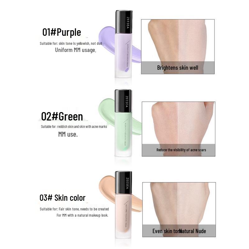 ZEESEA Moisturizing Makeup Primer & Concealer Foundation for Students