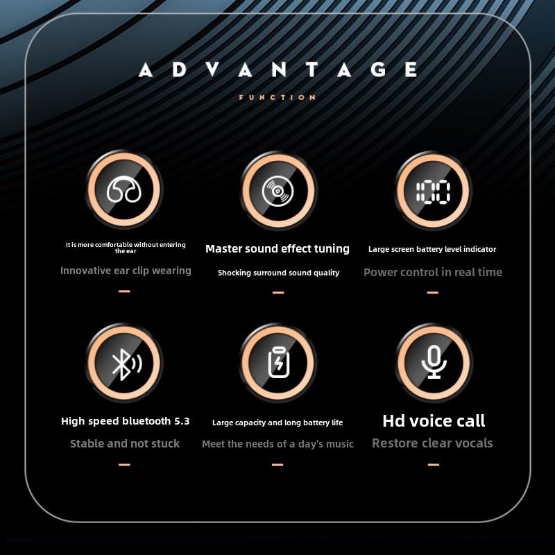 New Side Sleep Bluetooth Headphones TWS Wireless Mini Sports Running Headphones