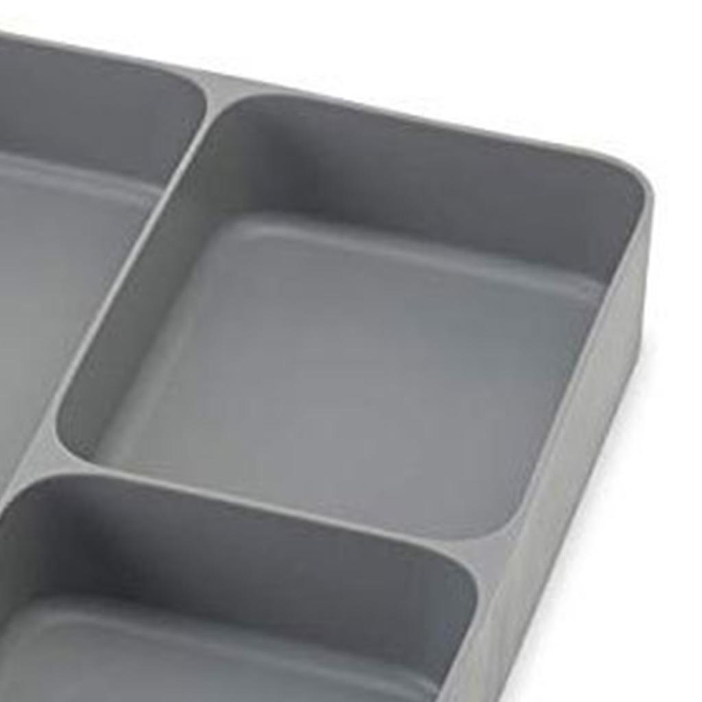 Besteckschubladen-Organizer 3 in 1 Umweltfreundlicher Kunststoff Multifunktions-Besteckorganisator für Messer