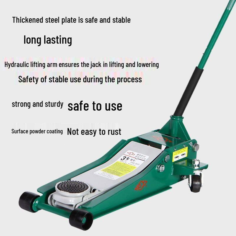 Hydraulic Jack for Cars & SUVs (35 Tons Capacity) - Ideal for Tire Changes, One Piece, Free Shipping
