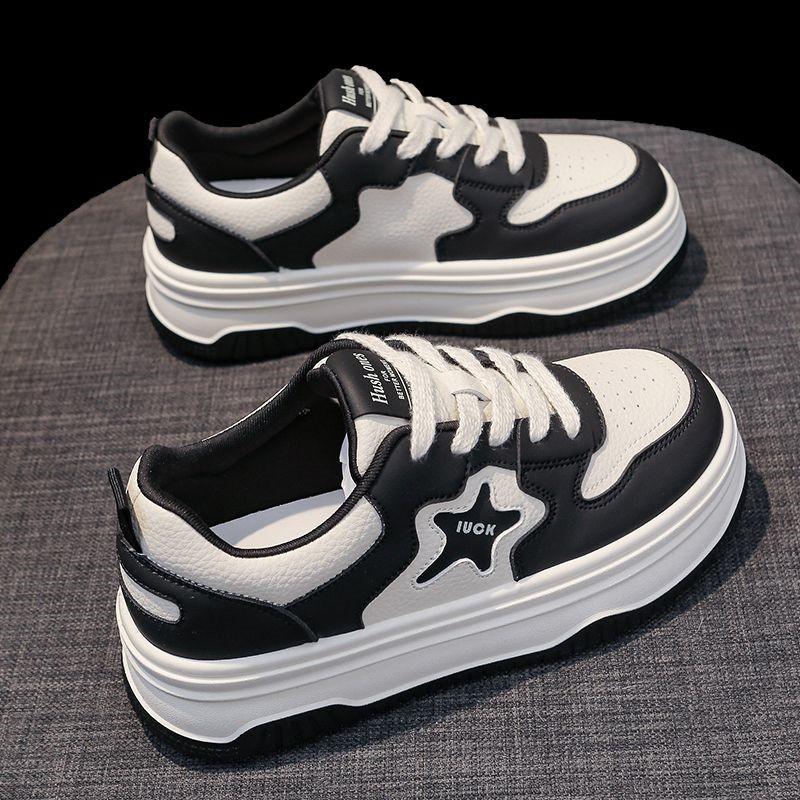 Panda 22 spring and autumn new sports heightening board shoes casual sports dad shoes