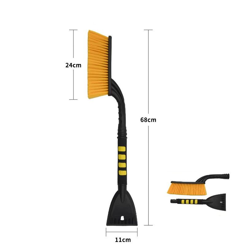 Winter Abnehmbare Auto Schneeschaufel Hochwertige 360° Drehbarer Eis-Schneeentferner Bürste Autoreinigungswerkzeug Zubehör