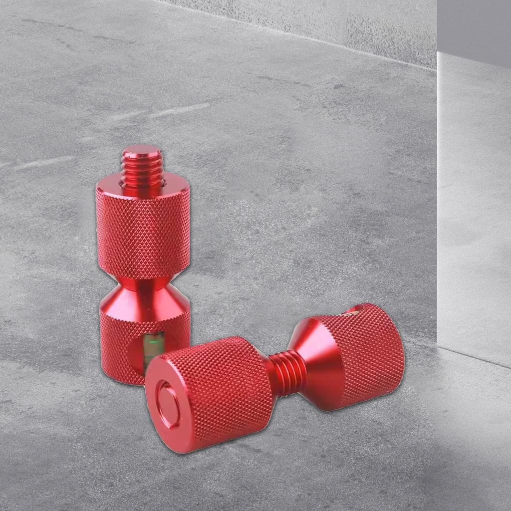 2 Piece Aluminum Alloy Flange Alignment Pins with Built In Level Tool for Precise Mechanical Construction and Pipe Fitting