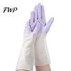 Durable Cleaning Gloves 1 Pair Household Waterproof Anti-Slip Protective Forearm Protection with Extended Cuffs Dishes Kitchen