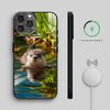 So Adorable R-River Otter   Phone Case For iPhone17,16,15,14,13,12,11 Plus,Pro Max Magnetic For Magsafe Wireless Charging