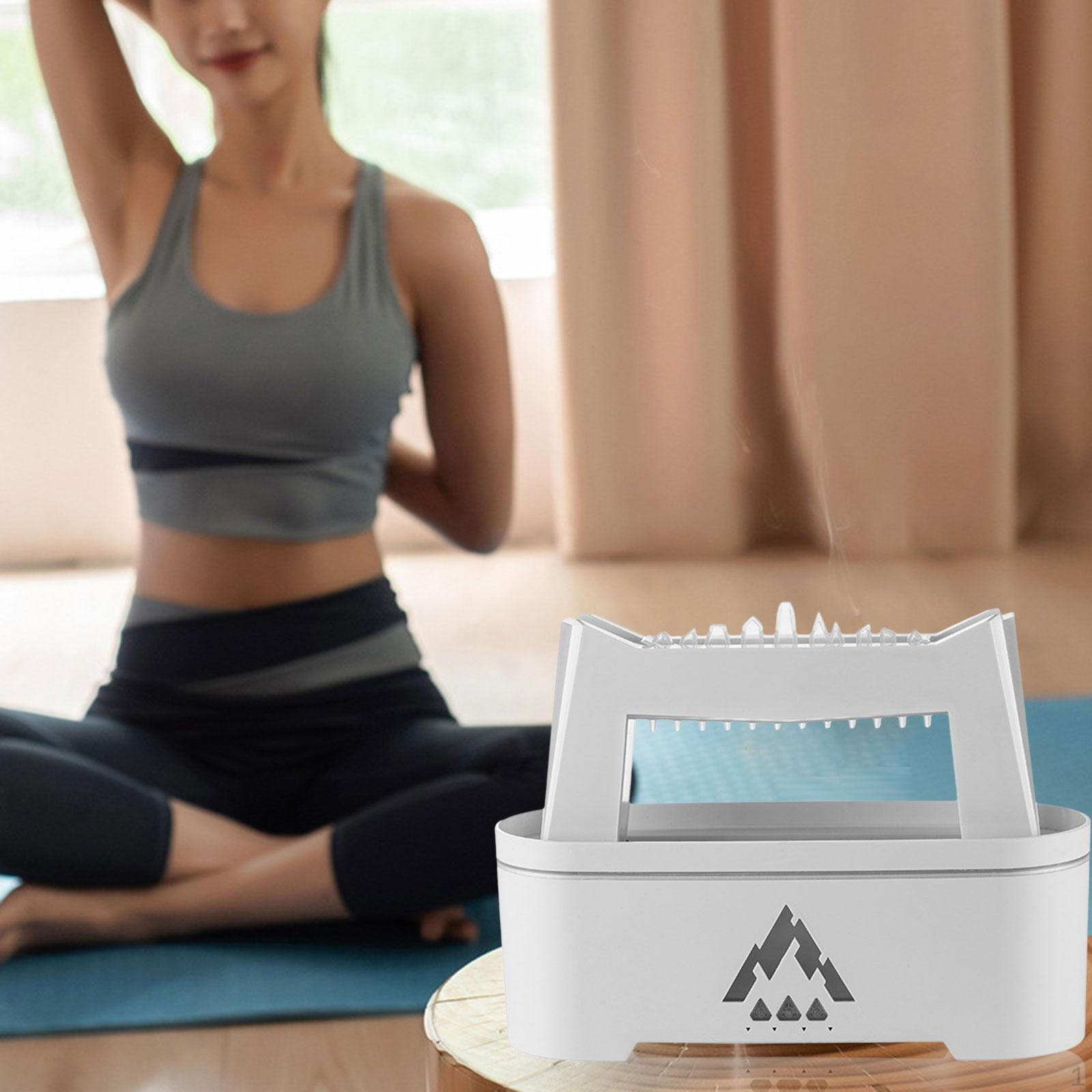 

Mist Aroma Diffuser - Compact Desktop Humidifier for Office Refreshment білий