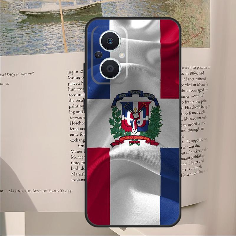 

Dominican Republic Flag Cover For OPPO Reno 10 12 13 14 Pro 11 F 12F 13F 14F 7 8 Lite OPPO Find X9 X6 X5 X8 Pro Case OPPO Reno8 Lite