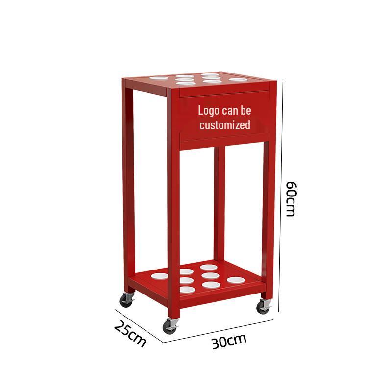 

8-Hole Metal Billiard Cue Floor Stand